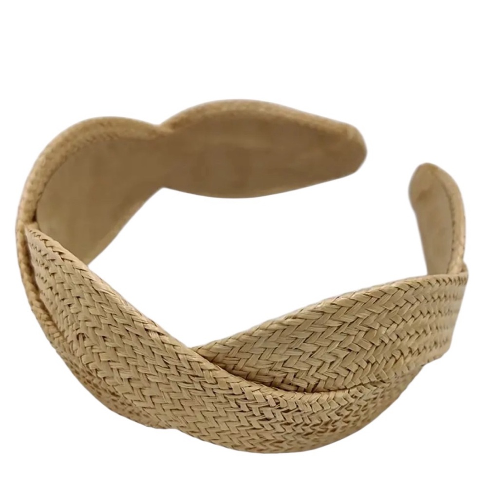 Tan Braided Headband